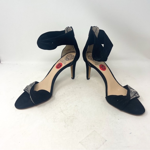 Vince Camuto “Camden” Ankle Strap Heel black
Leather Suede size 10 - Picture 5 of 9